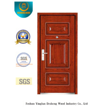 Einfache Art-Sicherheits-Stahltür für Äußeres (b-3022)